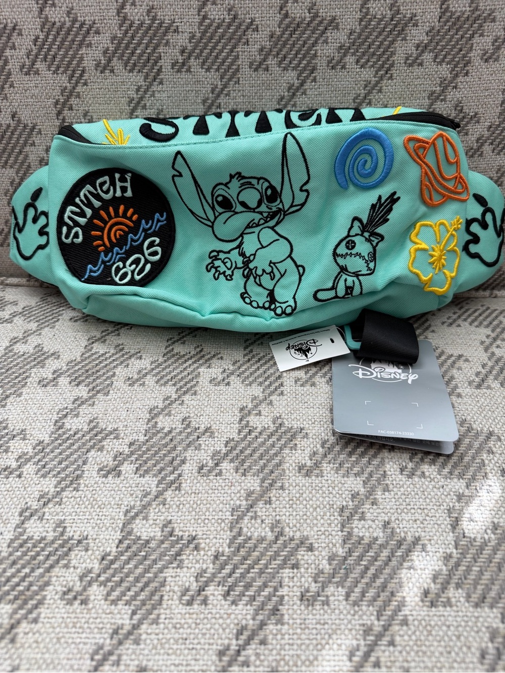 NWT Disney Parks Stitch & Scrump 626 Day Belt Bag / Fanny Pack